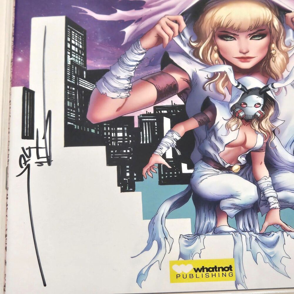 Ninja Funk #2 Tyler Kirkham "BB Bella Bae" Variant JPG Signed NM Whatnot Indie - Picture 3 of 8